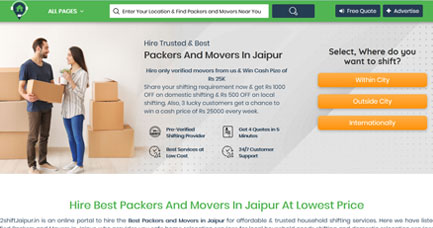 Call2shift Jaipur